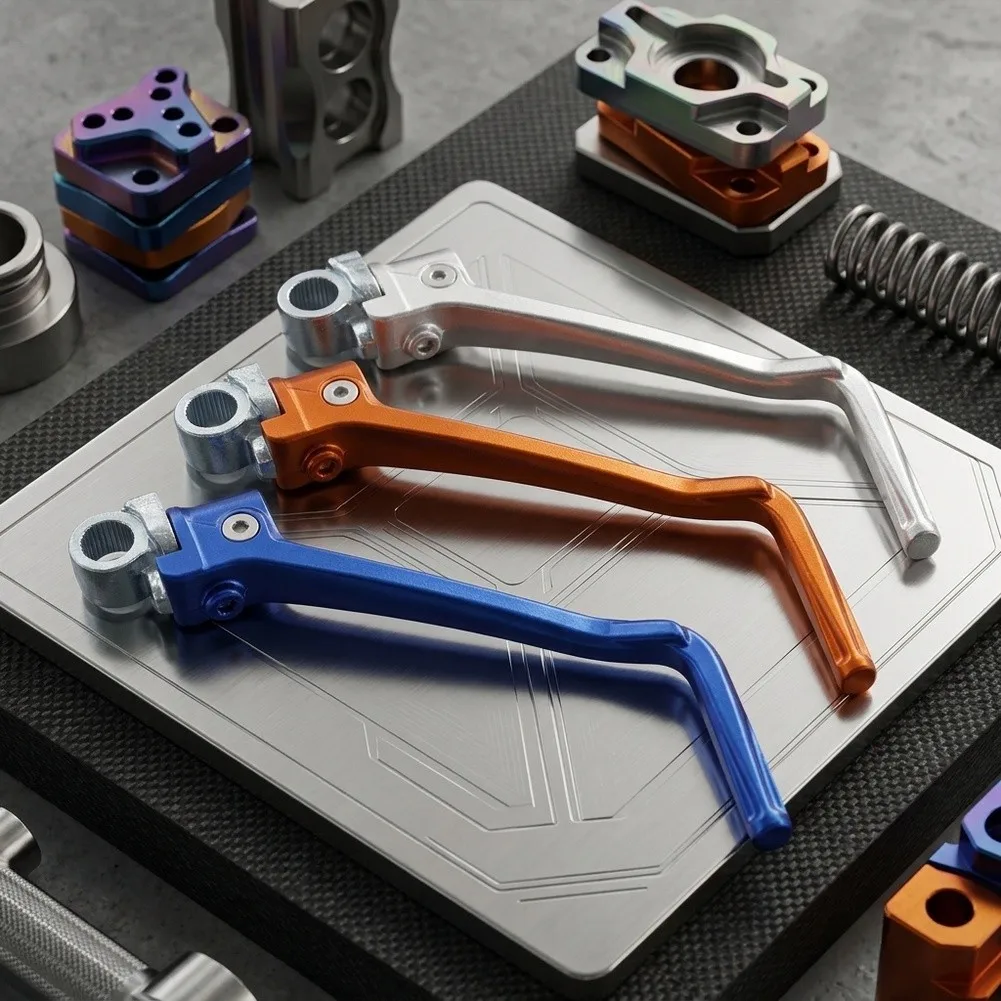 Aluminum Starter Lever for For motorcycle Model TE Compatible with Off-Road Bikes Lightweight Alloy Construction