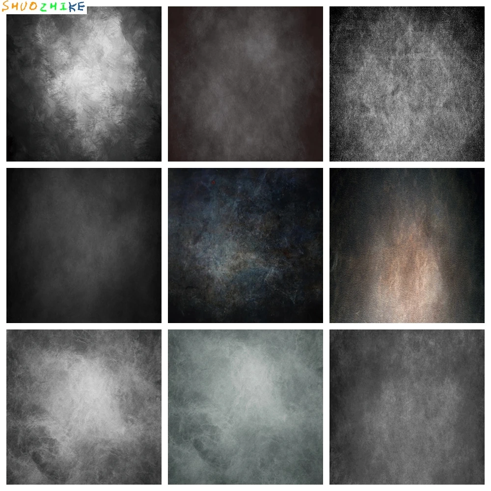 

Gray-Black Abstract Texture Kids Portrait Photography Backdrops Newborn Baby Birthday Background Wedding Photo Studio