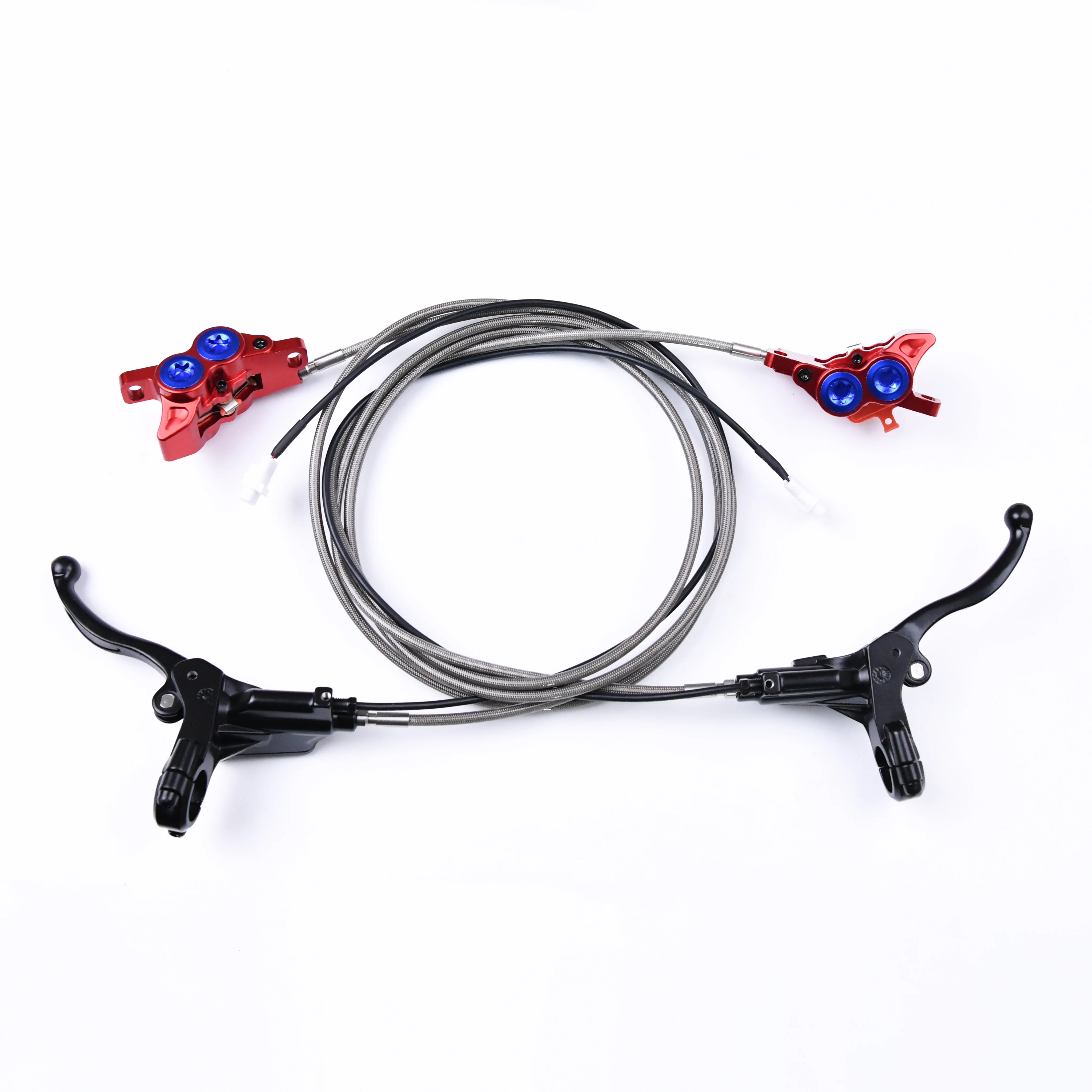

Direct Sales Multi Colors 2-3finger Blade Bmx Road Bicycle Hydraulic Disc Brake System