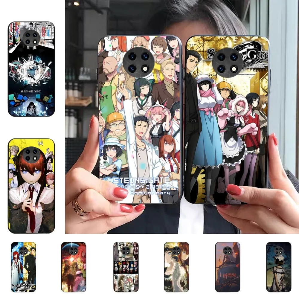 Anime Steins Gate Phone Case For Redmi 5 6 7 8 9 10 Plus Pro 6 7 8 9 A GO K20 K30 K40 Pro Plus F3 Fundas