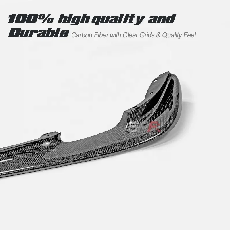 High Quality Front Lip fit for MAZDA RX7 FD3S OEM Real Carbon Fiber(2pcs) (For 1993-1999 model)