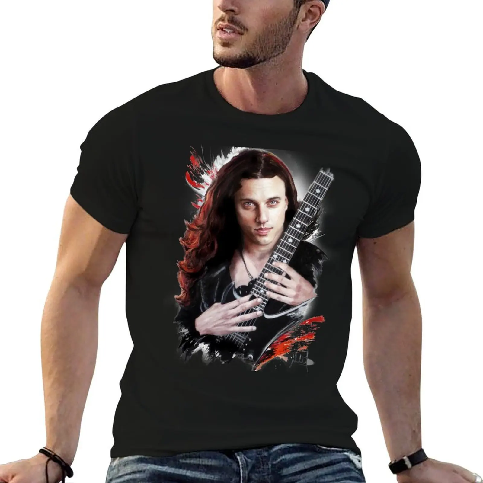 

Chuck Schuldiner T-Shirt man t shirt graphic man t shirts high quality luxury brand T-Shirt