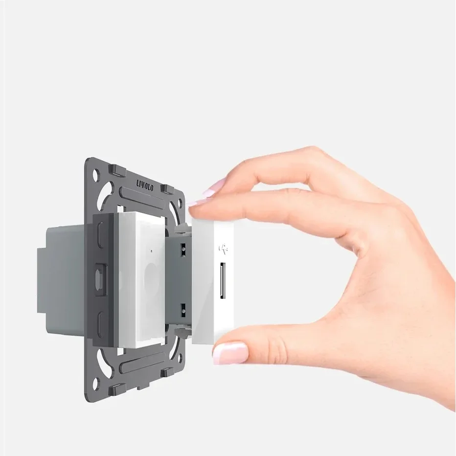 LIVOLO Metal Iron Plate To Fix With Switches&Sockets,Suitable for Different Size,Acessories Products Iron Plate 3pcs/Lot