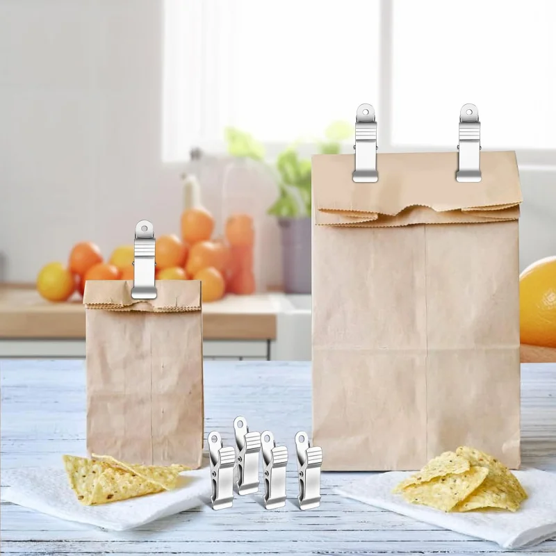 16 Pcs Metal Clamps  Spring Clamp Alligator Clips  1/2 Inch    Work, Cl