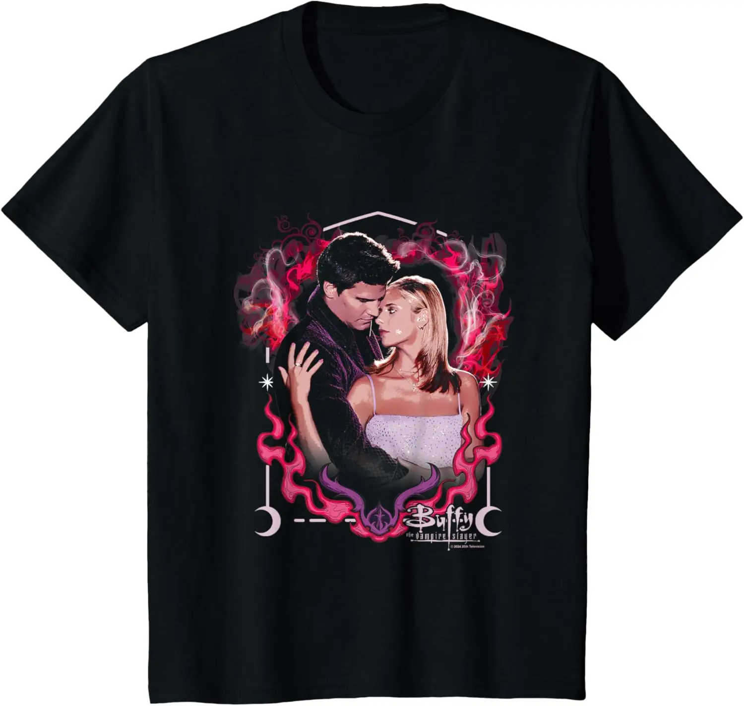 المسلسلات التلفزيونية الساخنة مصاص الدماء القاتل الأجهزة الطرفية تي شيرت بافي الجرافيك طباعة الرجال النساء تيز الشارع الشهير الهيب هوب فضفاض المتضخم القمم