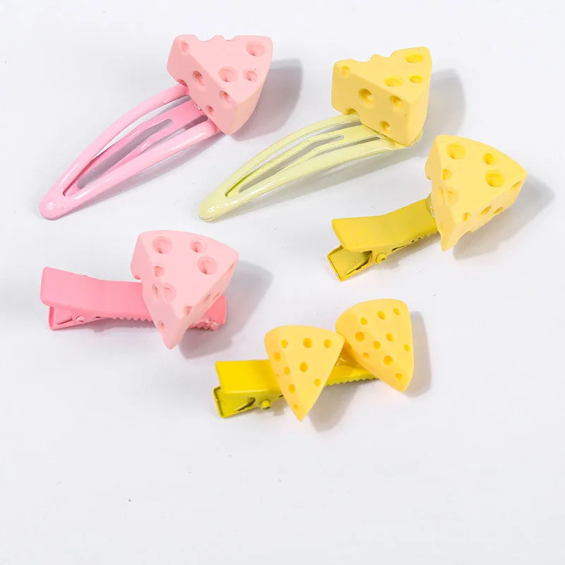 Imitation Vegetables Fruit Food Dumplings Steamed Buns Hair Pins Clips Girls Hairpin Cute Funny Barrette Women Hair Accessories