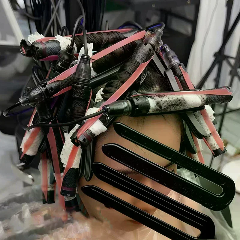 6/12Pcs U-shaped Insulation Clip High Temperature Salon Hair Perming Barber Perm Hair Pad Curly Accessory Styling Tools