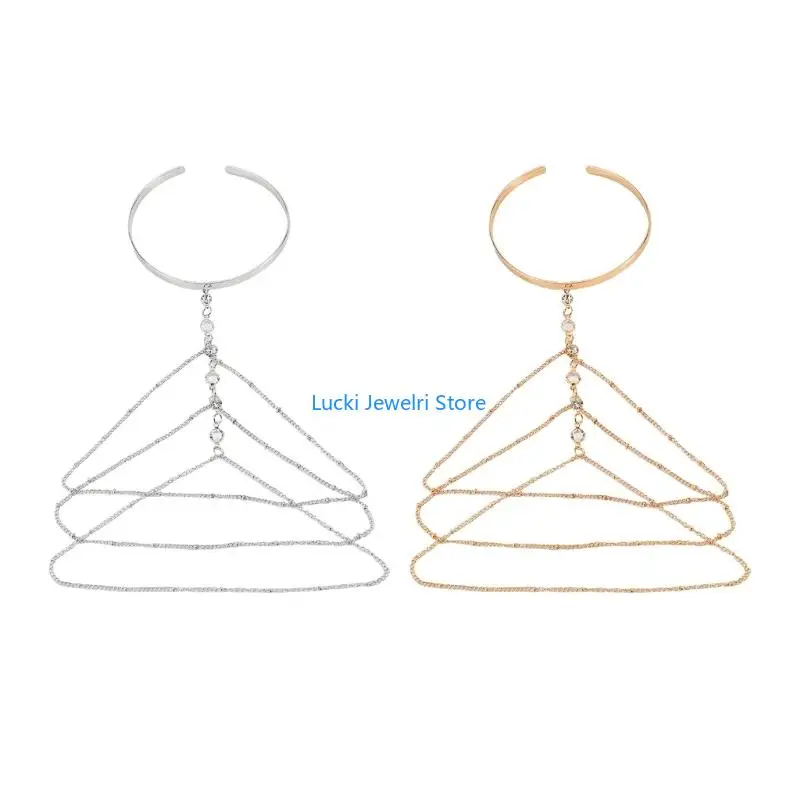 

193e Деликатный открытый бахровый браслет для женщин носить металлические ювелирные украшения