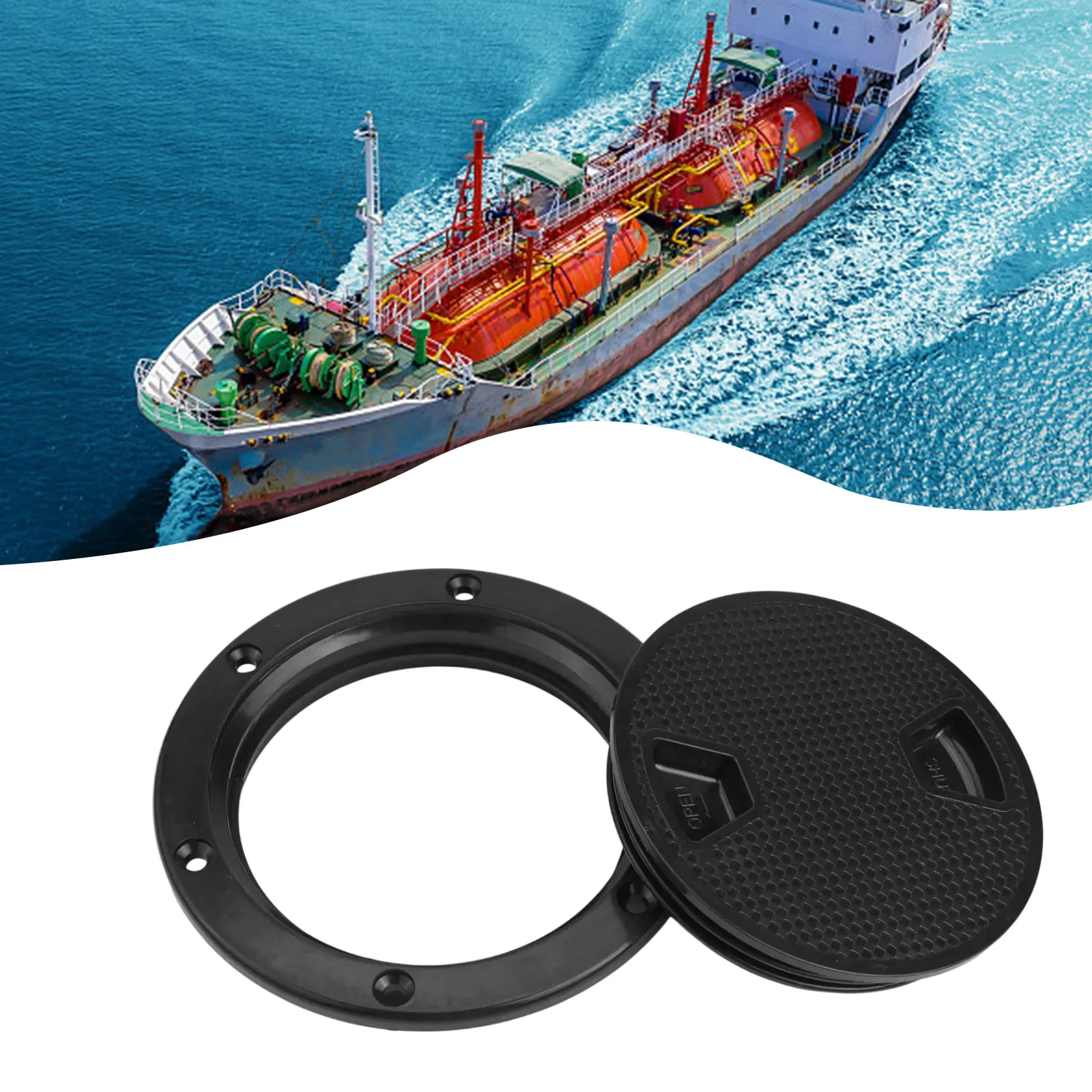 

Для лодки Внешний люк для осмотра лодки Люк для осмотра морской пехоты Для безопасности лодки Предварительно просверленные отверстия Усиленный дизайн