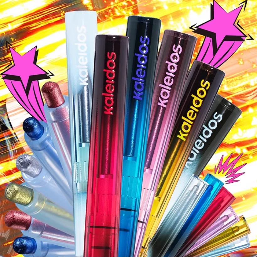 Kaleidos Eyeshadow Gel Pencil Waterproof Eyeliner Chameleon Long Wear Glitter Metallic Waterproof Eye Liner Pen Makeup
