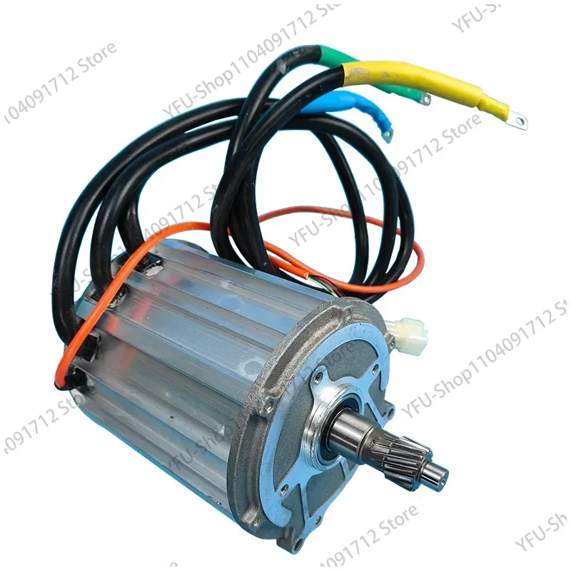 Electric Quadricycle Motor Controller 2000w 60v72v Tricycle Permanent Magnet Synchronous Brushless Motor