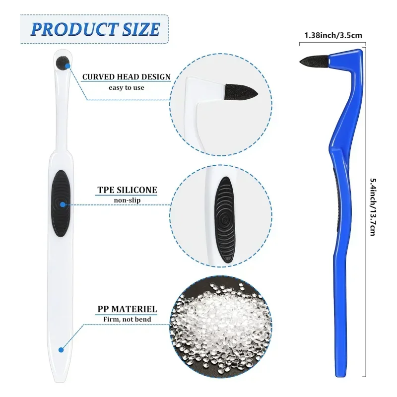 Tooth Stain Eraser Dental Stain Remover Tartar Polisher Plaque Tool Teeth Cleaning Kit for Teeth Whitening Polishing 70% off