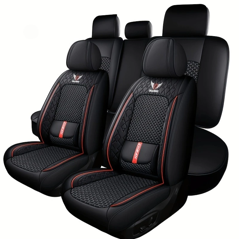 For polo 9n3 leapmotor b05 citroen c5 aircross bmw f30 march Car Seat Covers Luxury PU Leather Interior Accessories Full Set