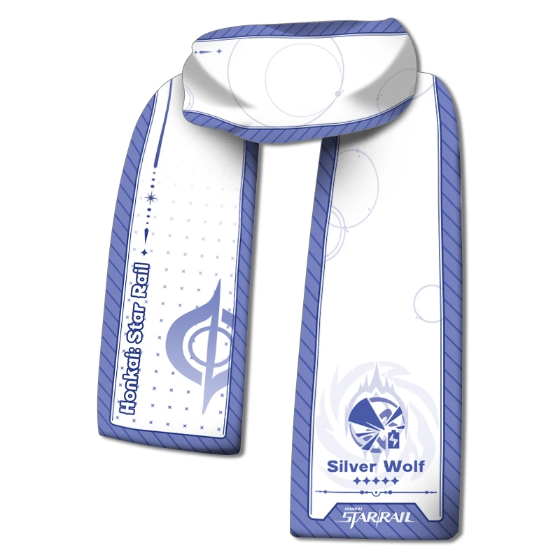 Game Honkai Impact 3 Sjaals Elysia Seele Kiana Kaslana Kafka Zilveren Wolf Winter Warme Sjaal Cosplay Kostuum Props Doujin Geschenken