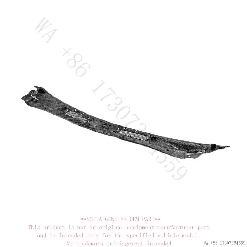 Suitable for Nissan GTR R33, dry carbon fiber original style wiper cover windshield upper cover modification part