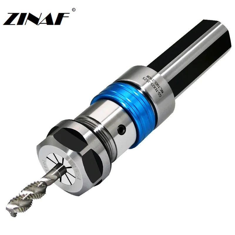 Imagem -03 - Telescópico Tap Chuck para Cnc Torno Tap Proteção Switch Torque Tapping Holder Ter20 Ter25 Er20 Er25 D20 25