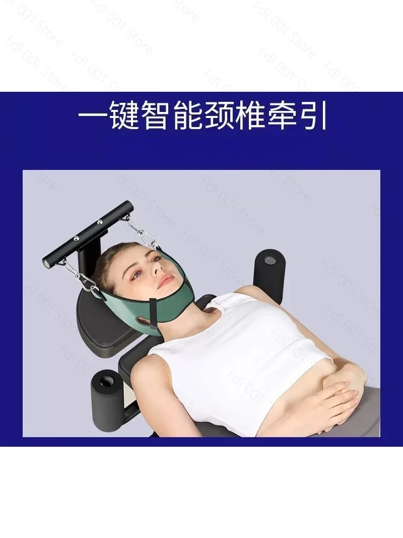 Smart Electric Height Training Stretching Device for Home Fitness, Leg Extension and Spine Decompression Equipment, Cervical