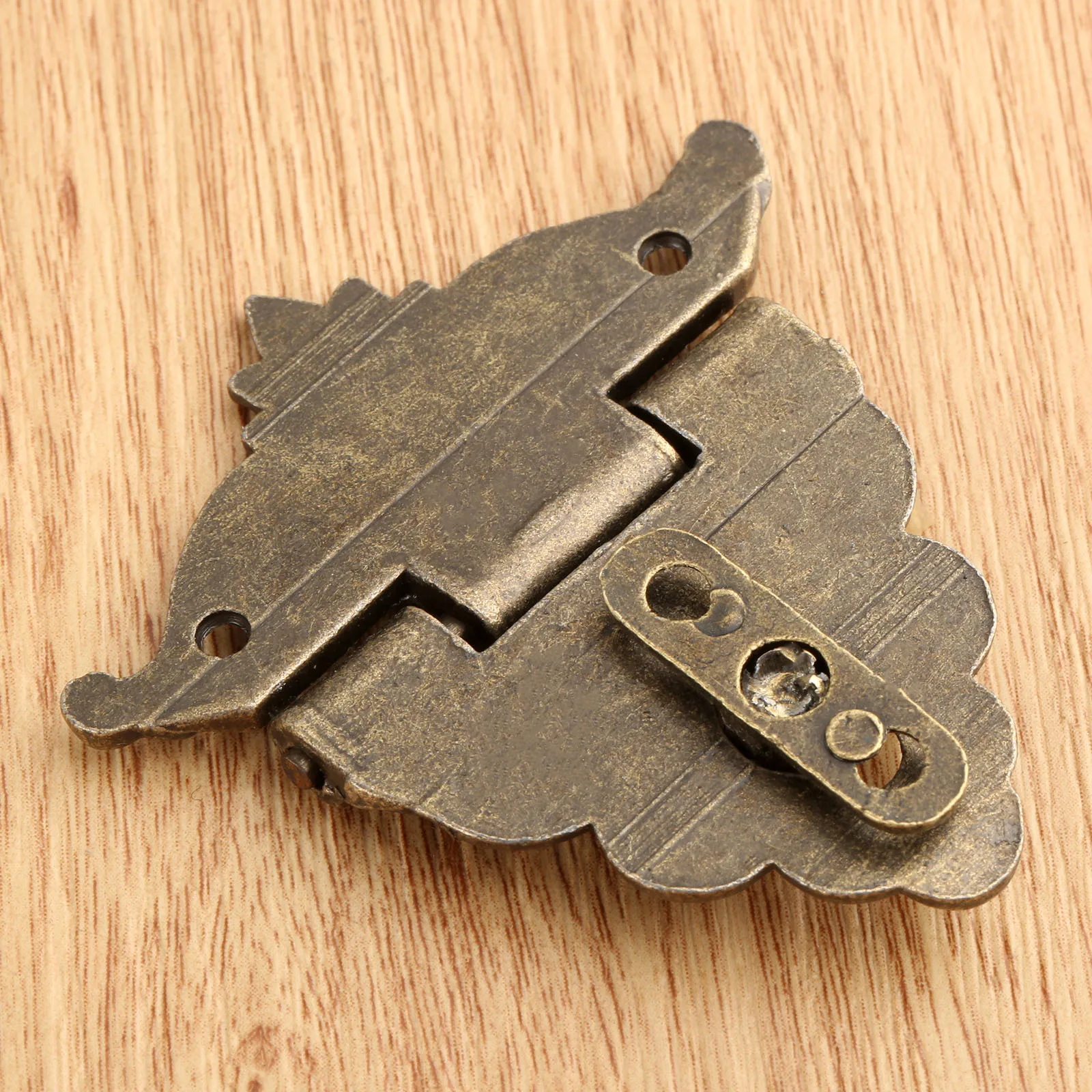 1pc 54*58mm scatola chiusura a scatto chiusura a scatto decorativa chiusura a scatto per gioielli scatola di legno cassetto con viti
