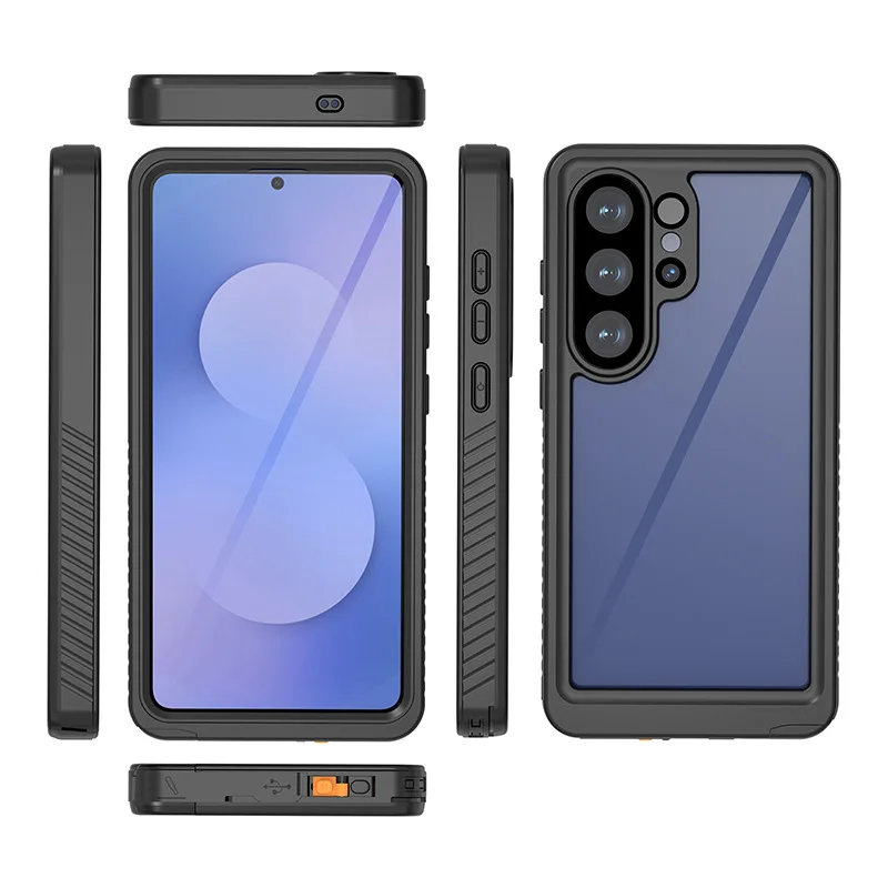 Waterdichte hoes voor Samsung Galaxy S26 Ultra S26 Plus Samsung Galaxy S25 Ultra IP68 Volledige bescherming Heavy Duty Stootvaste hoes
