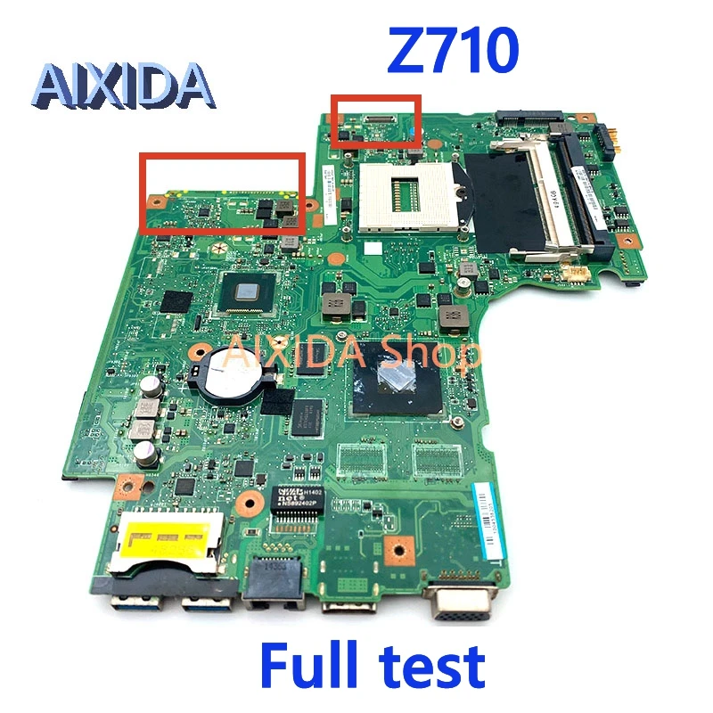 

AIXIDA DUMB02 Rev: 2.1 For Lenovo ideapad Z710 Laptop motherboard 840M/GT740M/GT720M GPU DDR3L MAIN BOARD Full tested