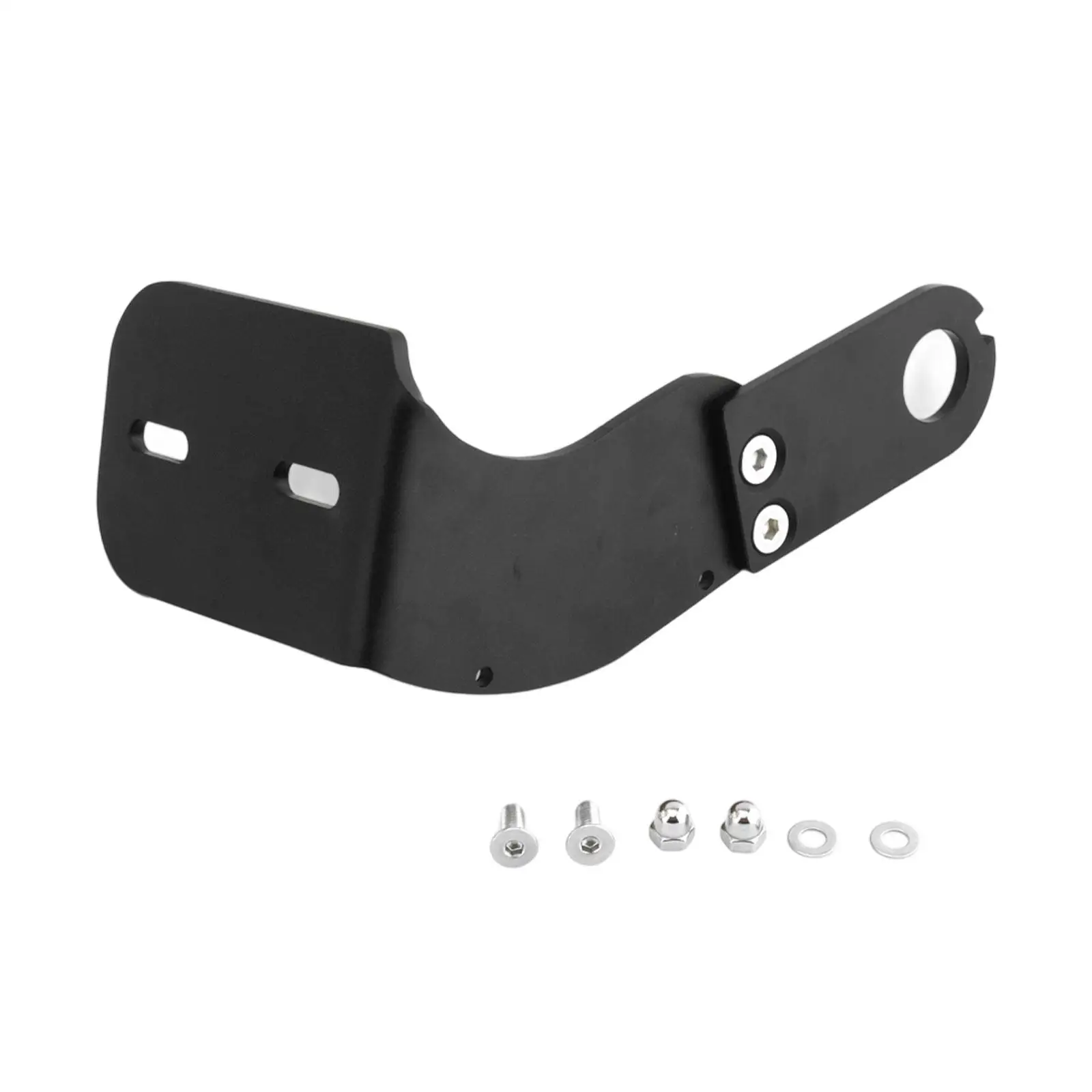 

Motorcycle Plate Bracket Tag Holder with Mounting Screws Aluminum Alloy Tail Lights Bracket for Sportster