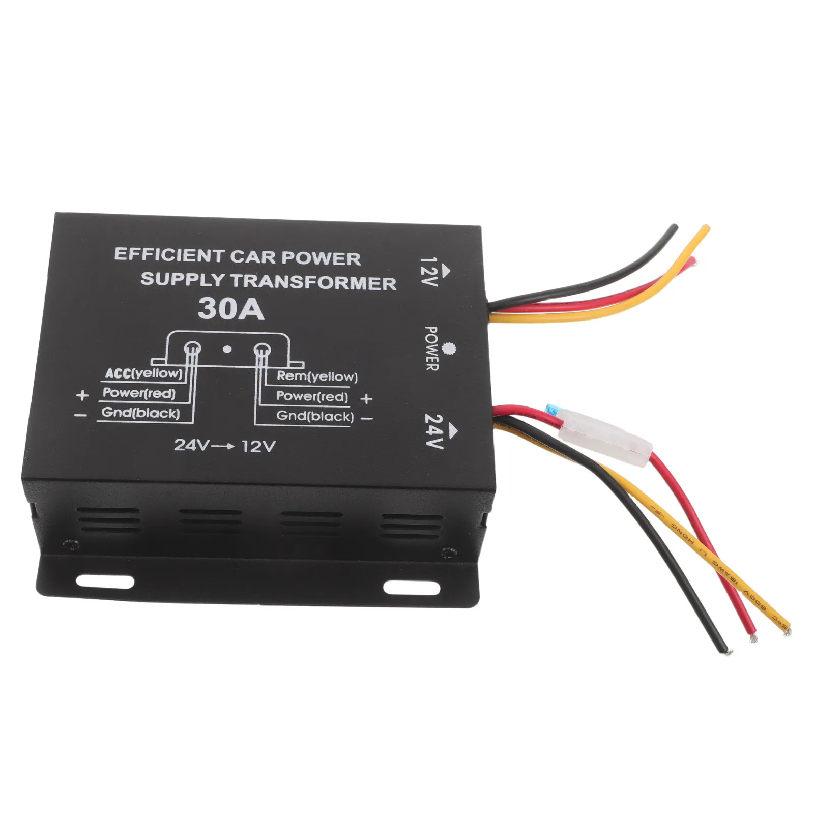 Car Voltage Converter Module High Down Buck Converter Stable 24V to 12V Voltage Regulator for Vehicle Electronics