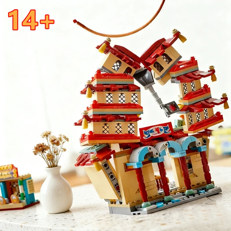 

Новинка 2026 года, 926 деталей, 75638 Конструктор «Битва в Драконьем раю», развивающая игрушка, украшения для интерьера, подарок на Рождество/День рождения