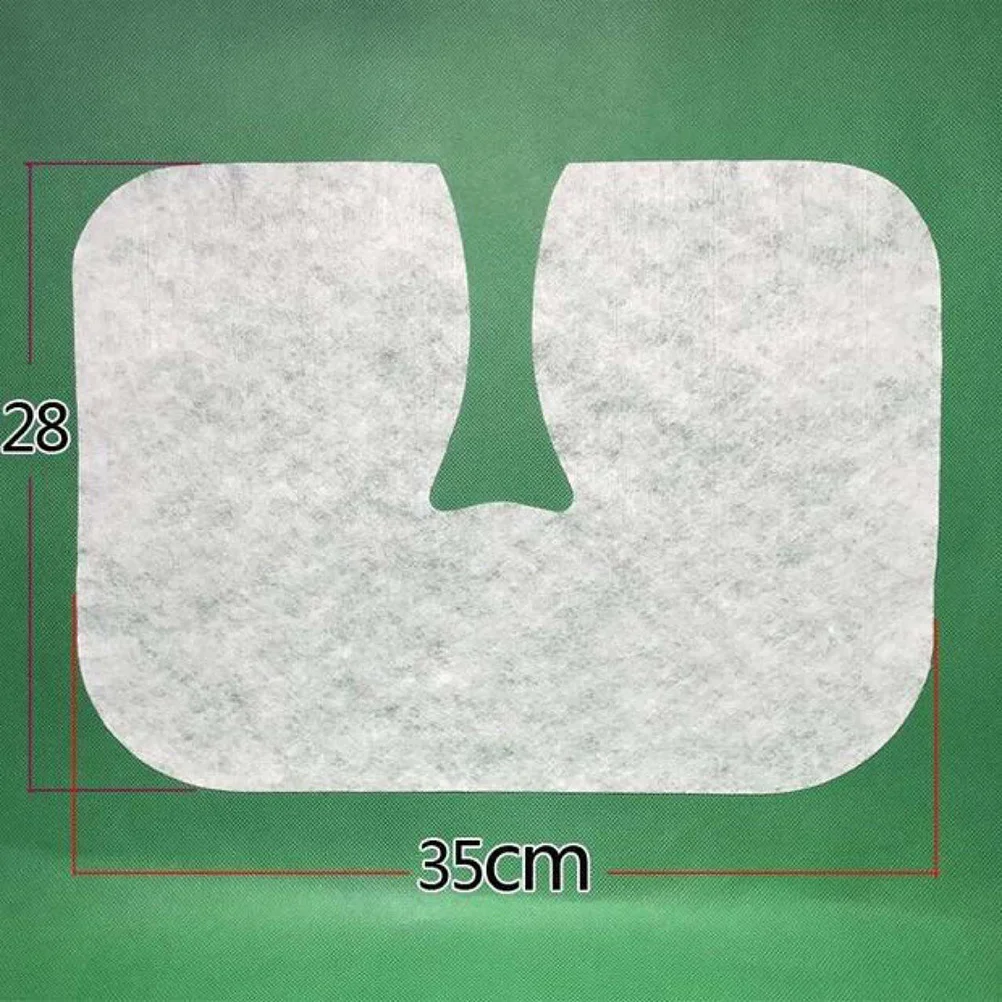 

100Pcs Disposable Massage Cover Non-Sticking Face Rest Covers Face hole covers massage covers