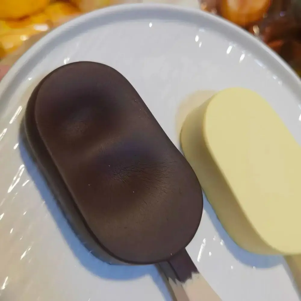 Jouets à presser à évent Super doux, Popsicle au lait à rebond lent, jouet à pincer, Popsicle aux fraises créatif