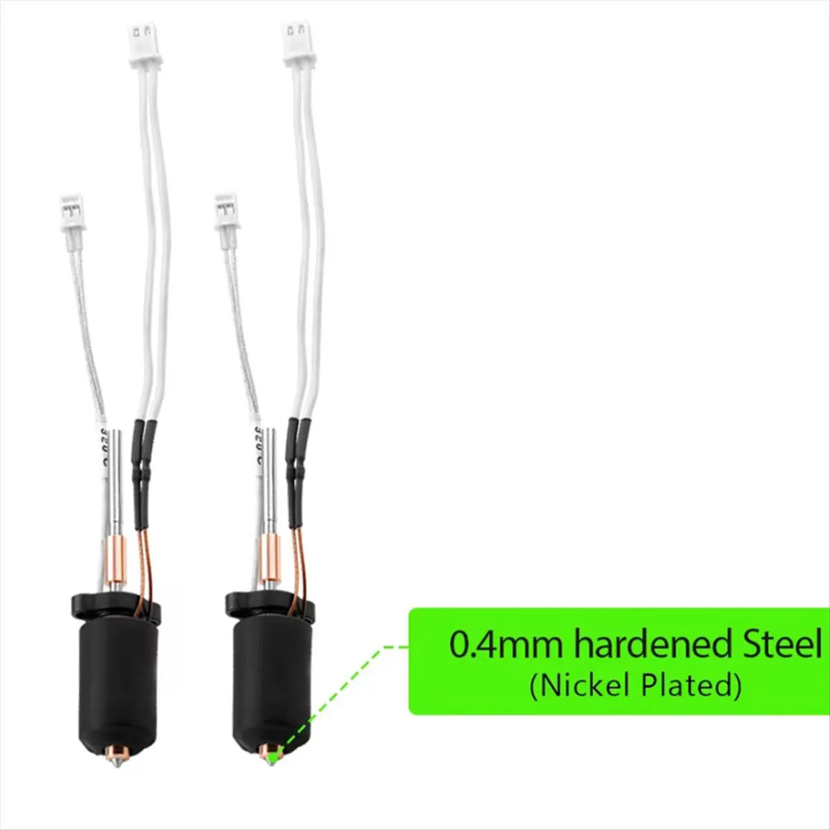 【♮•▲Today-Only!】Upgraded Hotend Kit for Hi Combo Hardened Steel Nozzle High Temperature Resistant and Fast Printing