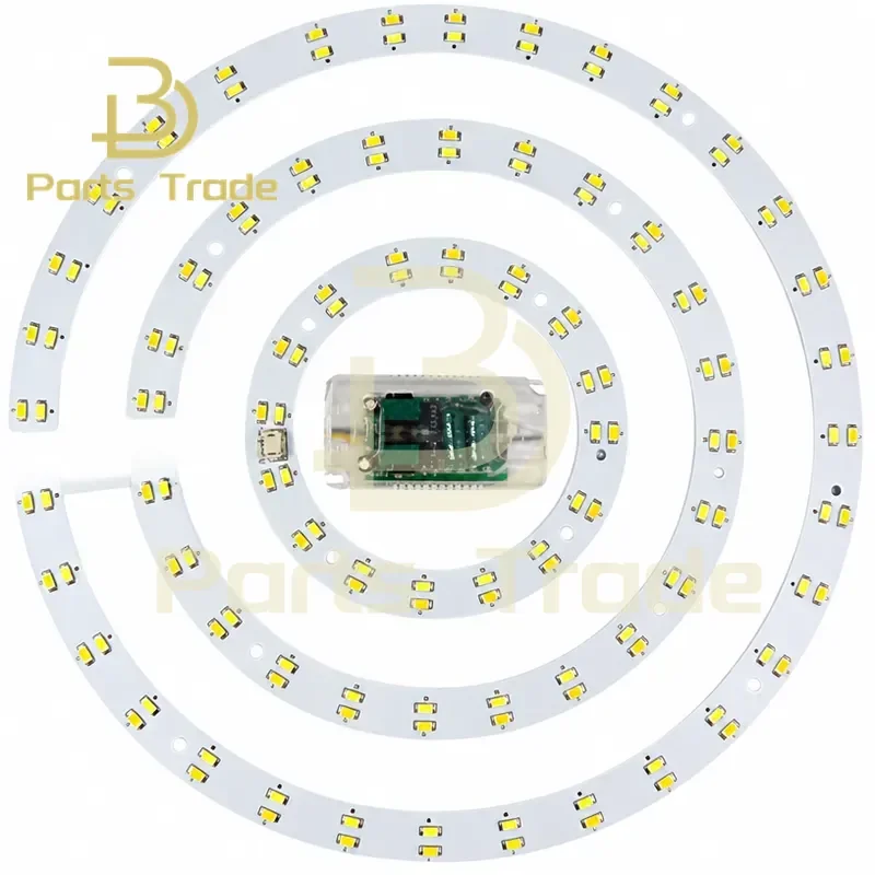 LED Ceiling Lamp Transformation Panel Strip Light with Three Color Remote Control Electroless Dimming Chip
