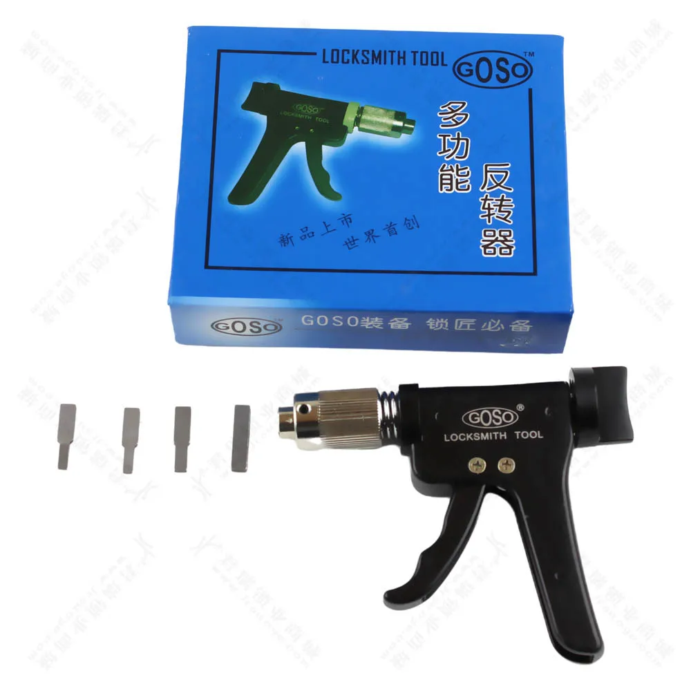 HOT GOSO Cordless Electric gun Quik Gun Turning Tool Drill Lock Tool Kit full Sets for Professional Locksmith