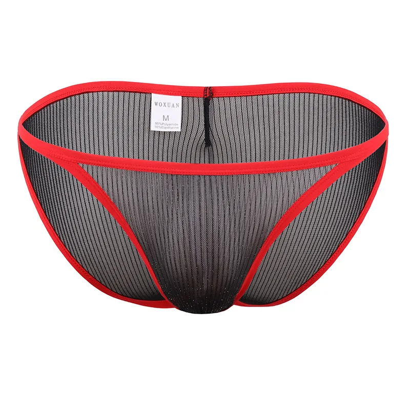 Pantaloni a triangolo da uomo traspiranti intimo in rete 3 pezzi