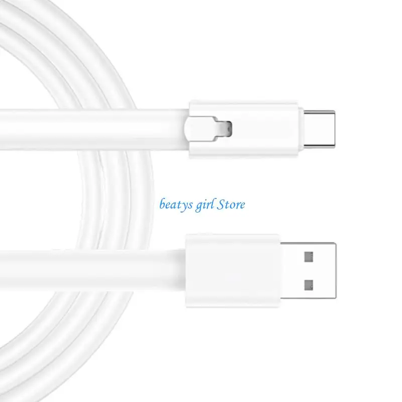 C7AB Intelligent Charging Type C Cable Reinforced TPE Cover Prevents Overheating