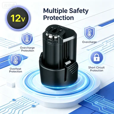 2026 New For Bosch 12V 3.0Ah6.0Ah rechargeable lithium battery used for power tools with real capacity Global air transportation