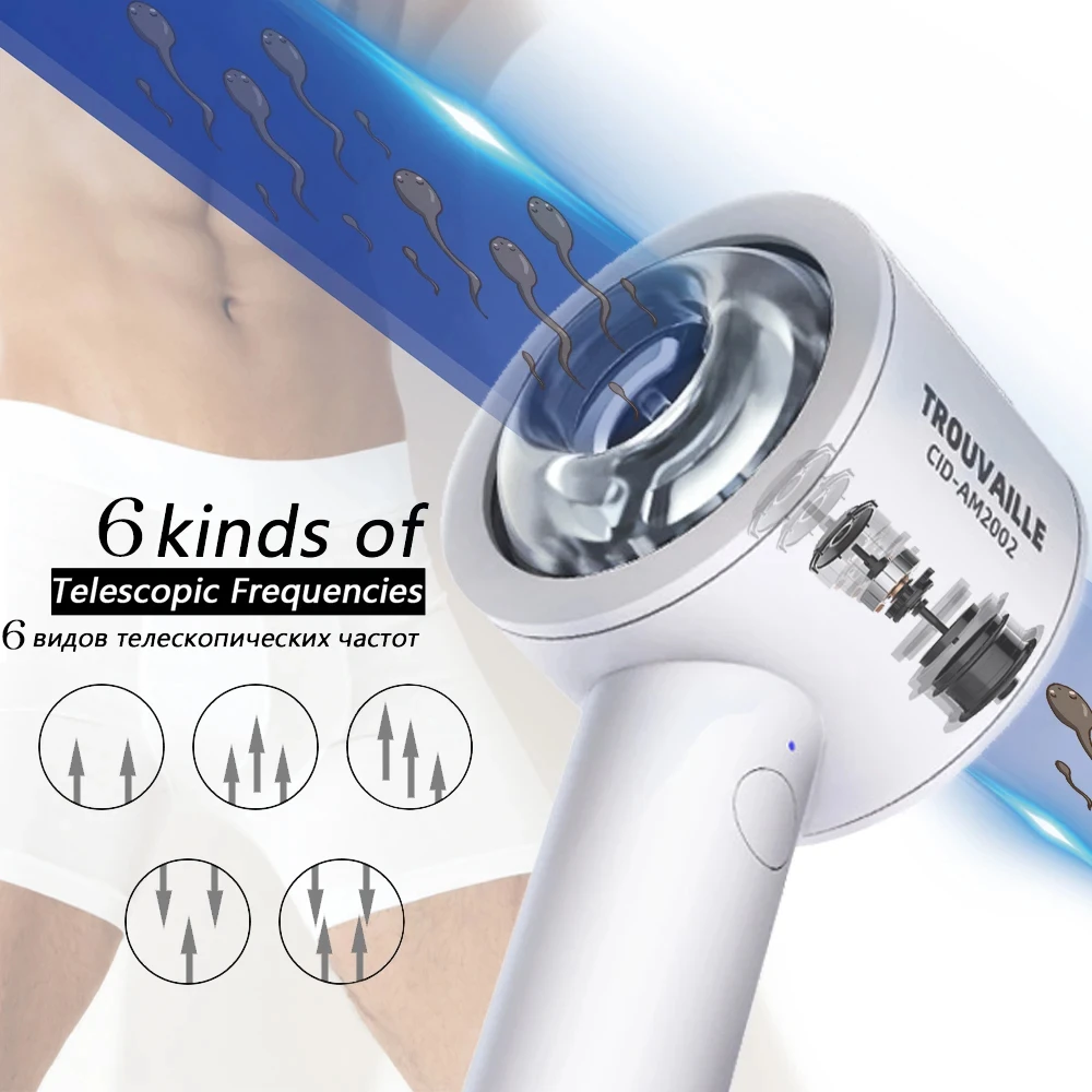 Male Mastubator Sex Toys Handsfree Automatic Telescopic Silicone Vagina Masturbation for Men Blowjob Sexs Machine Adult Goods 18