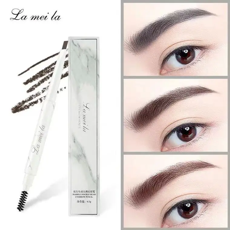 Lameila 7-częściowy zestaw do makijażu BB Cream Loose Powder Mascara Liquid Eyeliner Eyebrow Pencil Lipstick Eyeshadow