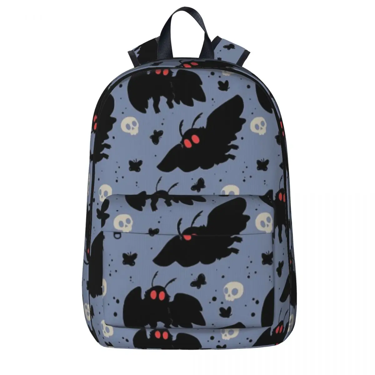 Mothman-mochilas azules de luz diurna, bolsa de libros de gran capacidad para estudiantes, bolso de hombro para computadora portátil, mochila de viaje, mochila escolar