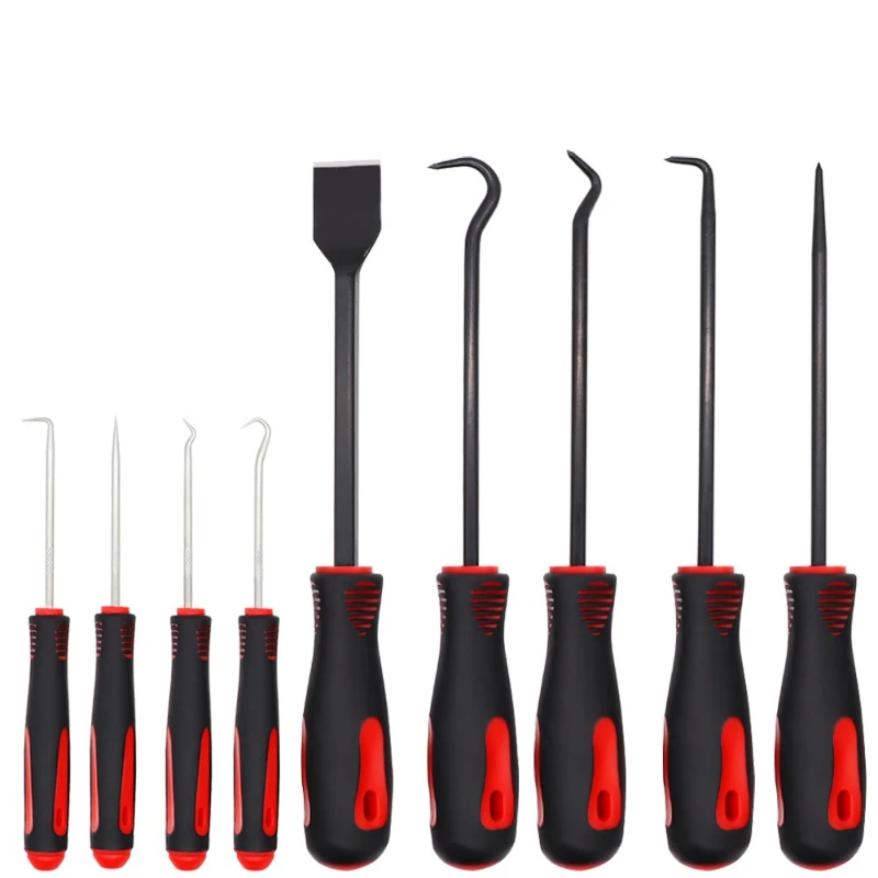 

O-ring Removal Tool 9 Piece Set Oil Seal Puller Auto Repair Tool 9 Piece Set Oil Seal Driver