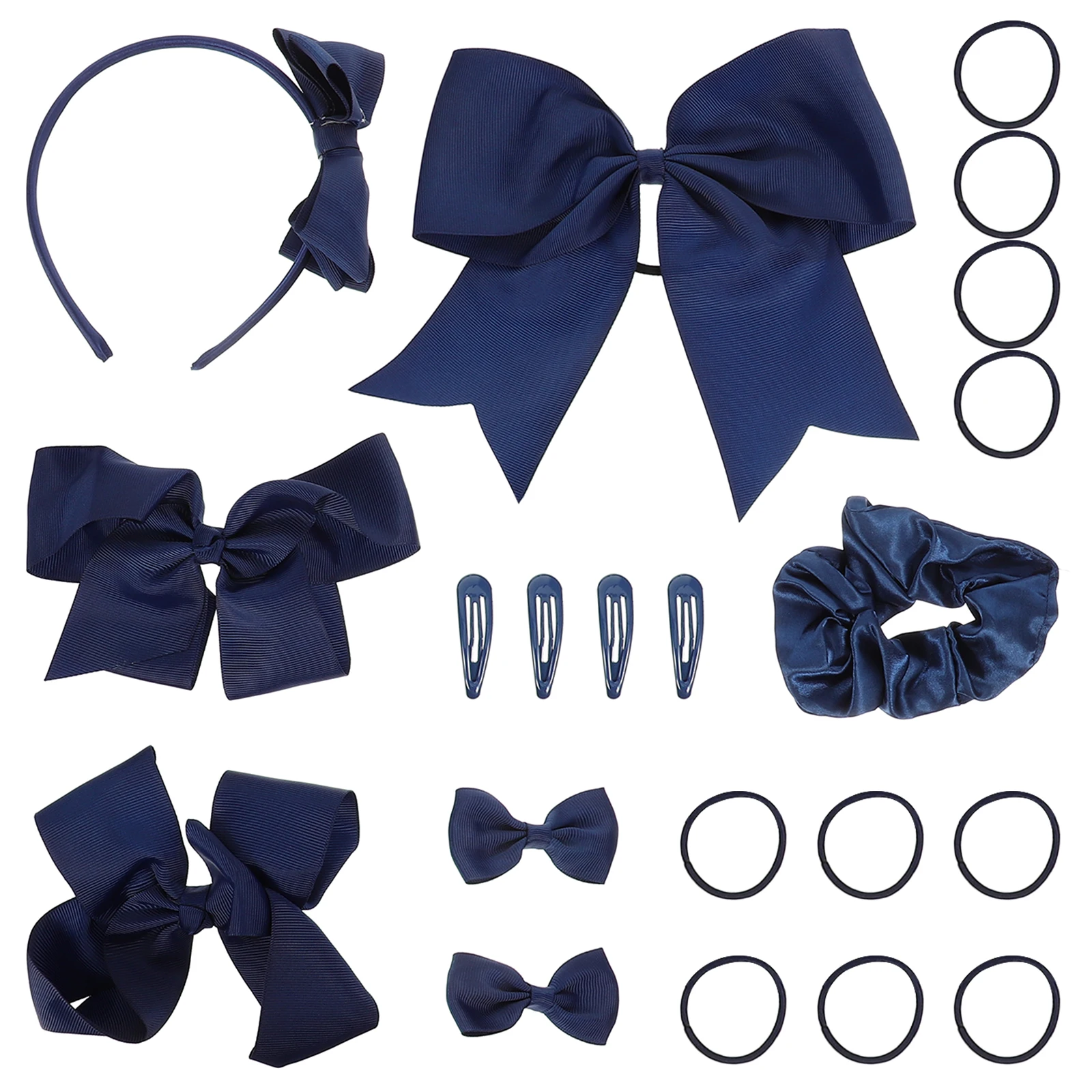 

1 set Girls Hair Accessories Cute Cartoon Hair Clips Barrettes Bow Ties Headband For Kids Toddlers Party Birthday Holiday Wear