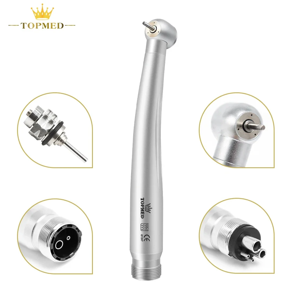 High Quality  High and Low Speed Handpiece Kit without Lights 2/4hole 3 Water Spray FX Low Speed Handpiece Kit