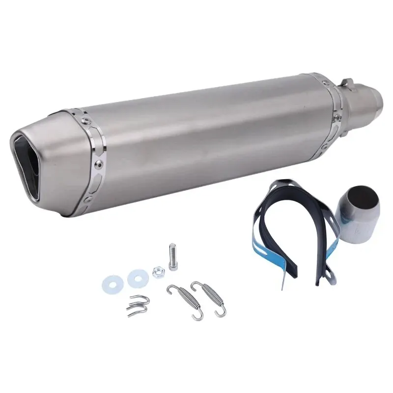Universele 470mm Motorfiets Uitlaatpijp Uitlaat Demper Escape Moto DB Killer Voor YAMAHA SUZUKI KAWASAKI HONDA