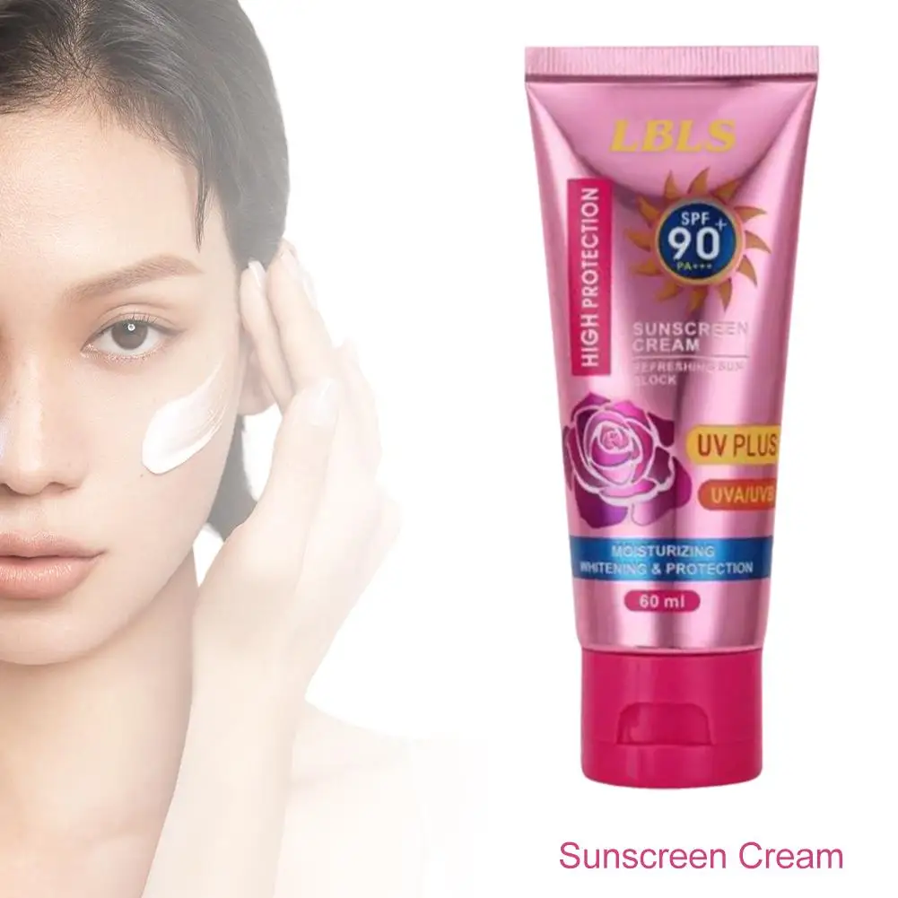 SPF90 + واقي كريم واقي من الشمس ، جل واقي واقي شمس للوجه ، كريم غسول معزول ، كريمات تبييض ، مرطب للوجه ، رعاية صيفية