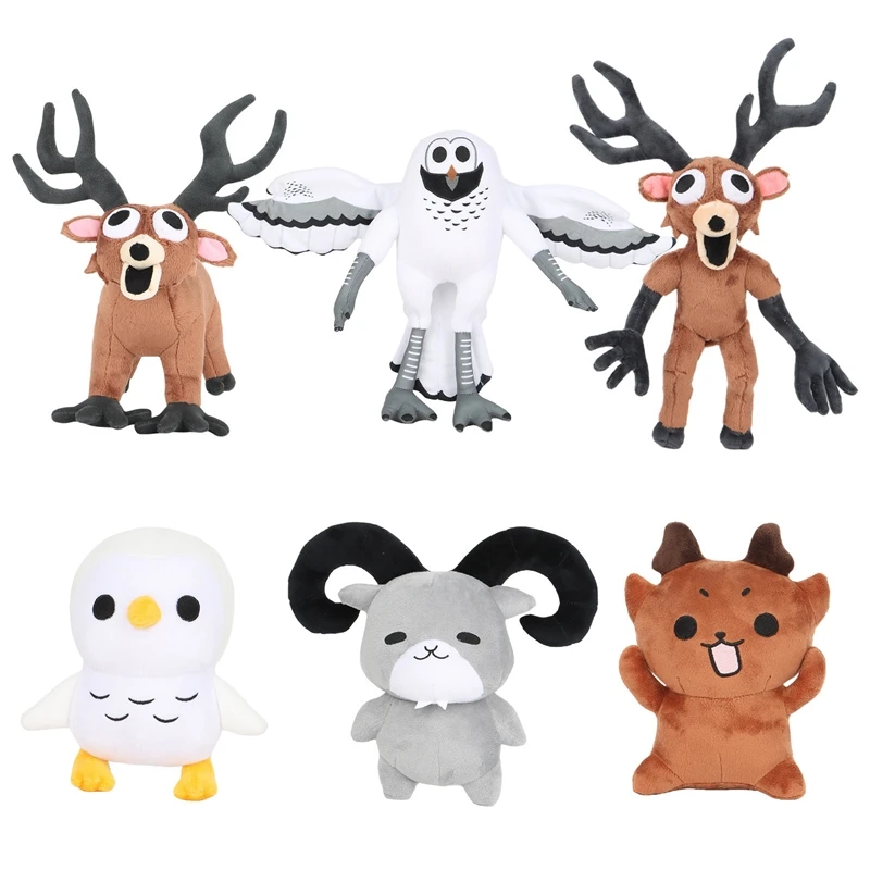 

99 ночей в лесу олень плюшевая кукла мягкая пушистая игровая игрушка для детей подростков пары Хэллоуин Рождественский подарок уютный милый декор