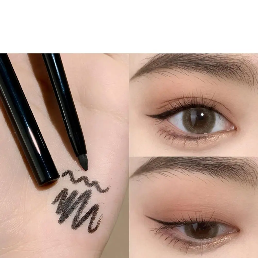 Eyeliner Gel Pencil Matte Lying Silkworm Pen Brown Pen Drying Eye Eyes Black Not Makeup Quick Lasting Liner Blooming Waterp C0m6