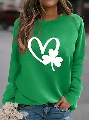 2025 New Casual Fashion O Neck Sweatshirt Spring Autumn Print Loose Clubwear Party Pullovers Hoodie Womens Clothing