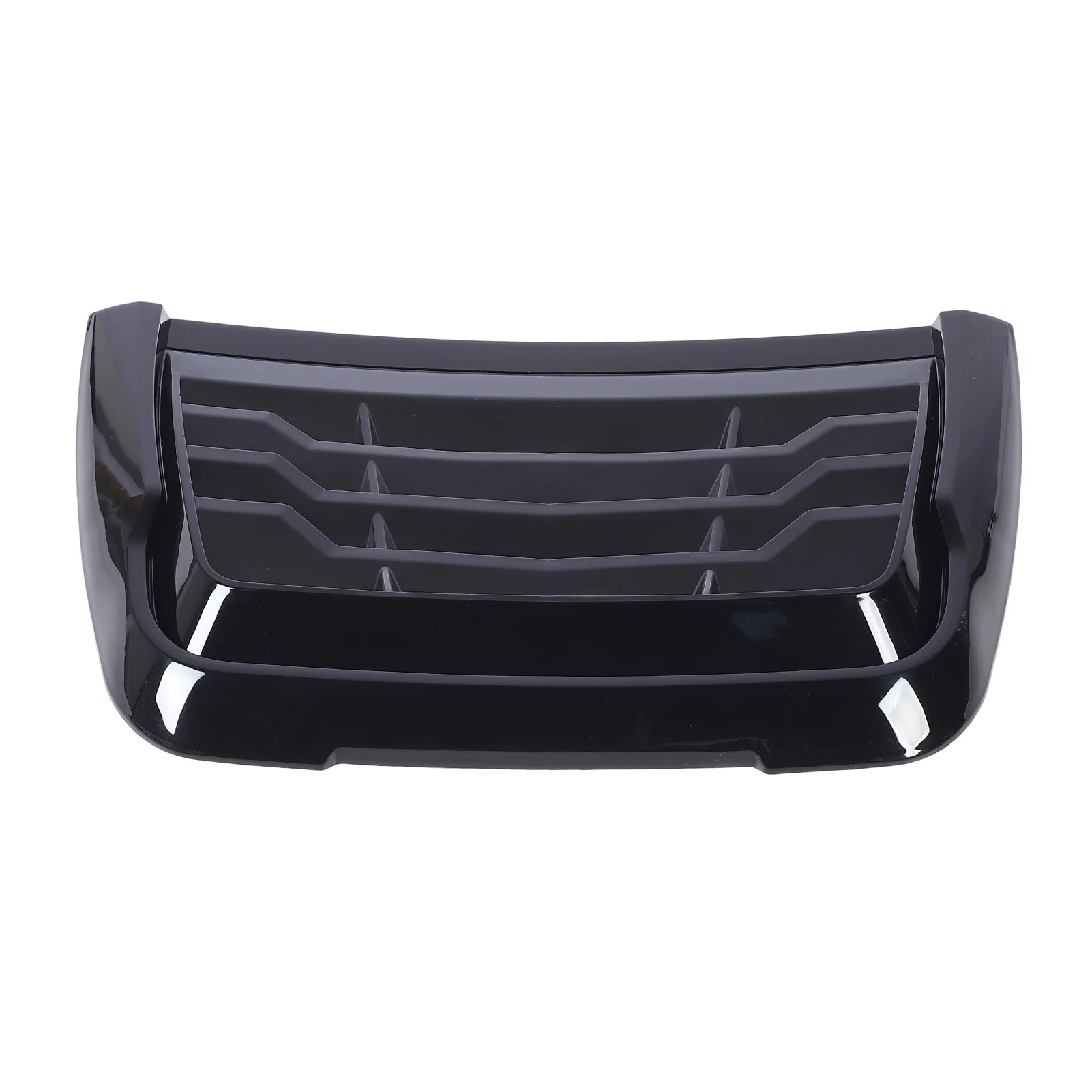 مركبة بونيه مدخل هواء تنفيس مغرفة غطاء ABS لامع غطاء أسود مدخل هواء غطاء الكسوة لفورد رينجر XLT XLS XL 2015-2022