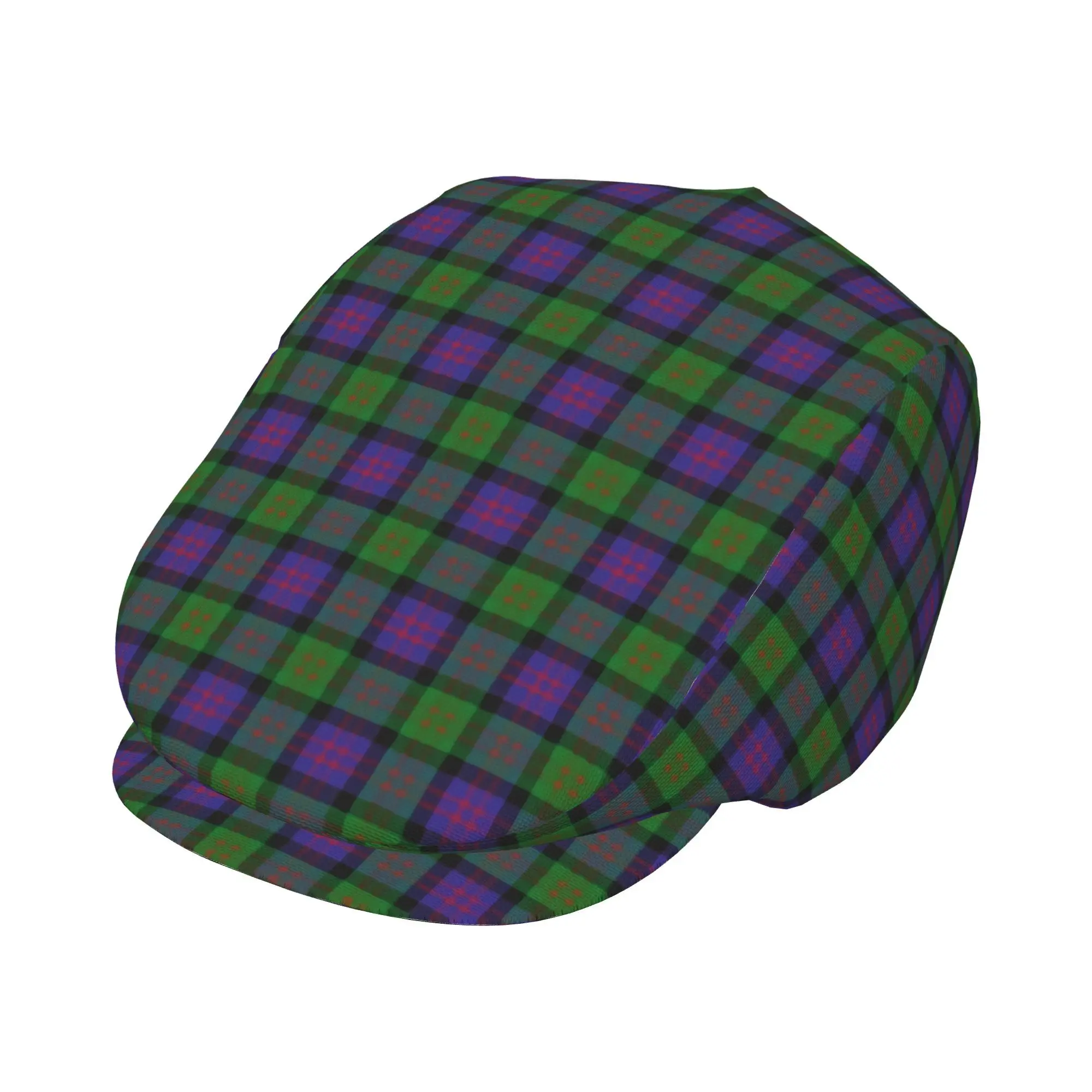 1pc Scottish Clan MacDonald Donald Tartan All-over printed beret,  newsboy cap, unisex, a must-have fashion accessory for outdoo