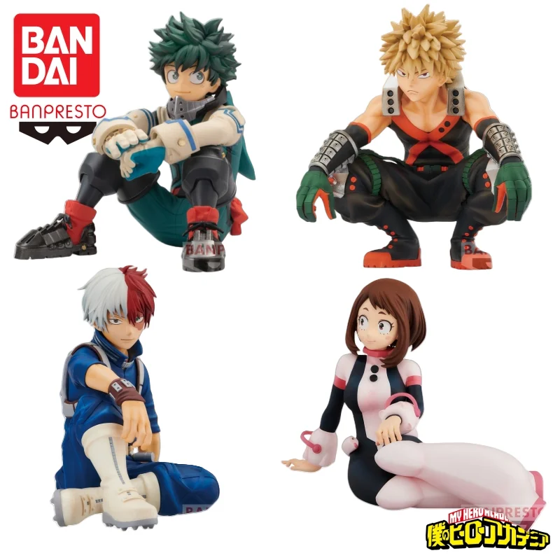 Auf Lager Bandai Banpresto Original My Hero Academia Break Time Collection Vol 1-8 Actionfigur Modellpuppe Brandneues Spielzeug in Box