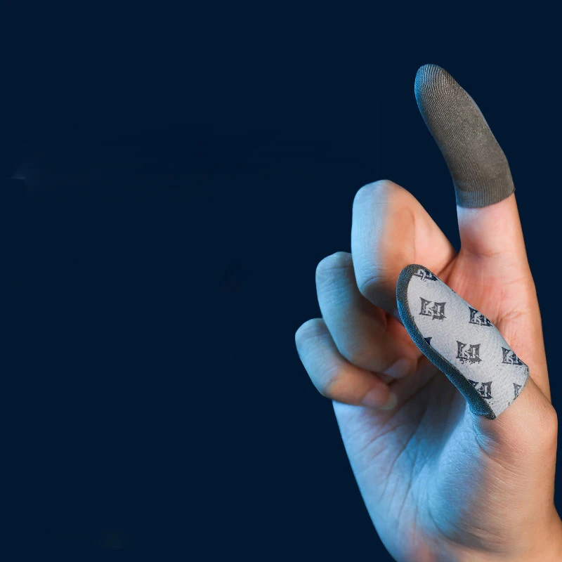 

TPE Sensitive Touch Screen Game Finger Thumb Sleeve Gloves Game In Comfort High Quality Sensitive Touch Screen